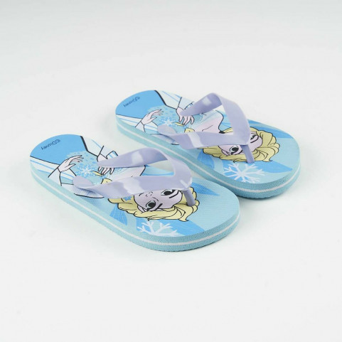 Flip Flops for Children Frozen Blue