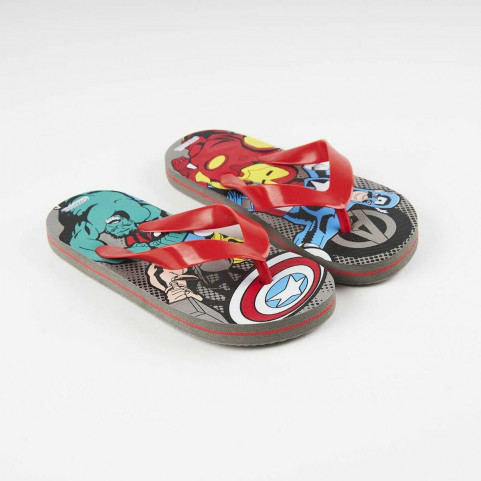 Flip Flops for Children The Avengers Red