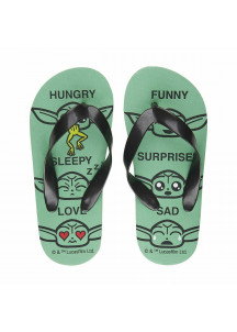 Flip Flops for Children The Mandalorian Green