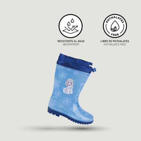 Children's Water Boots Frozen Blue