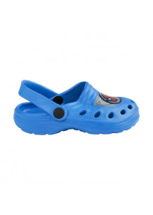 Beach Sandals Spiderman Blue