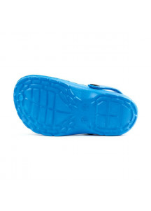 Beach Sandals Spiderman Blue