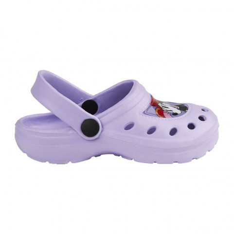 Beach Sandals Minnie Mouse Lilac