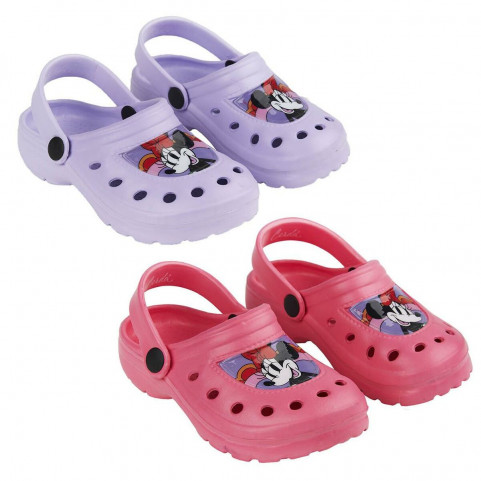 Beach Sandals Minnie Mouse Lilac