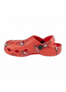 Beach Sandals Spiderman Red