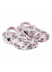 Beach Sandals Minnie Mouse Pink