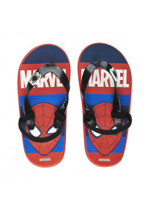 Flip Flops for Children Spiderman Red