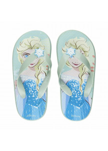 Flip Flops for Children Frozen Blue