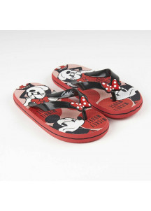 Flip Flops for Children Minnie Mouse Red