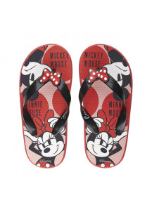 Flip Flops for Children Minnie Mouse Red