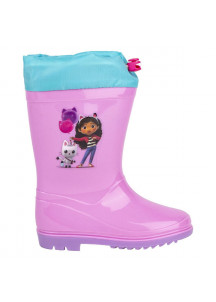 Children's Water Boots Gabby's Dollhouse Pink