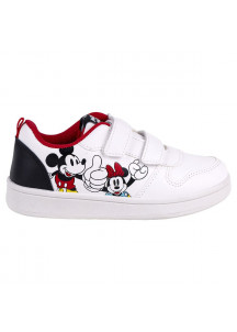 Sports Shoes for Kids Mickey Mouse Velcro White