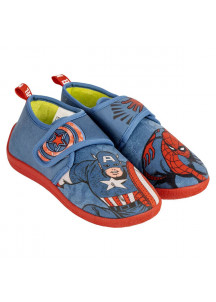 House Slippers Marvel Velcro Dark blue