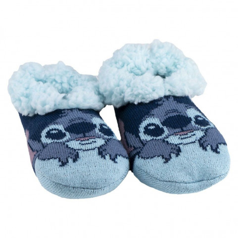 House Slippers Stitch Dark blue