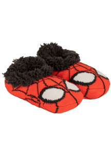 House Slippers Spiderman Red