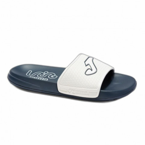 Women's Flip Flops Joma Sport Island Lady 2302 White Navy Blue