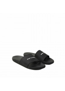 Men's Flip Flops Rip Curl Side Slide Open Toe Black