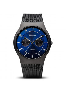 Men's Watch Bering Black Blue (Refurbished C)