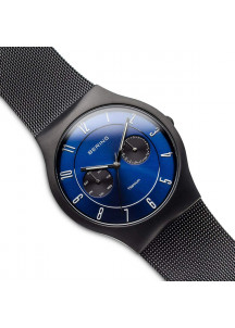 Men's Watch Bering Black Blue (Refurbished C)