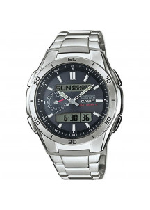 Unisex Watch Casio WVA-M650D-1AER Black Grey Silver