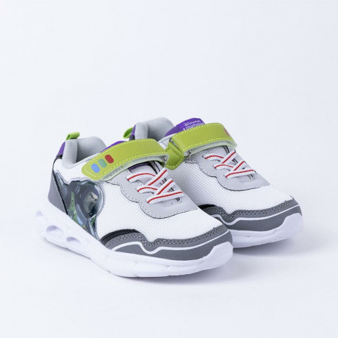 LED Trainers Buzz Lightyear White