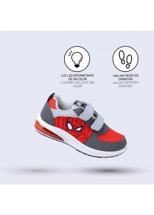 LED Trainers Spiderman Red