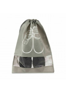 Shoe racks Bag Grey PVC Cloth 31,5 x 1 x 43 cm (36 Units)