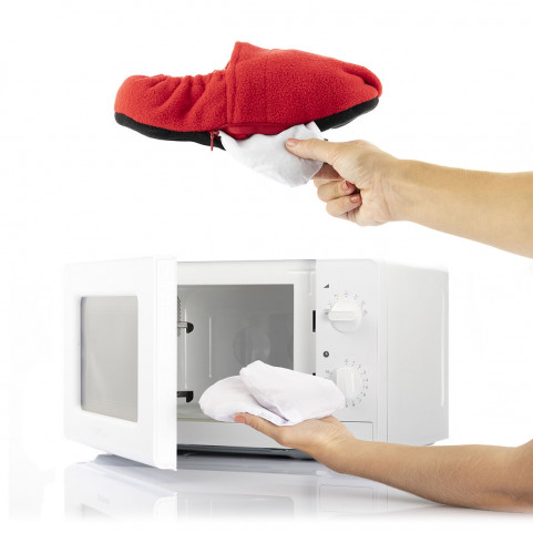 Microwavable Heated Slippers InnovaGoods (Refurbished B)